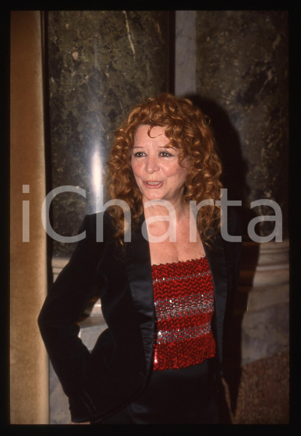 35mm vintage slide* 1990ca COSTUME Milla SANNONER Ritratto dell'attrice (10)