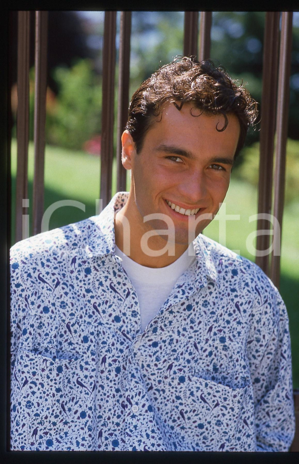 35mm vintage slide* 1984 SAINT VINCENT Stefano SANI Ritratto del cantante (15)
