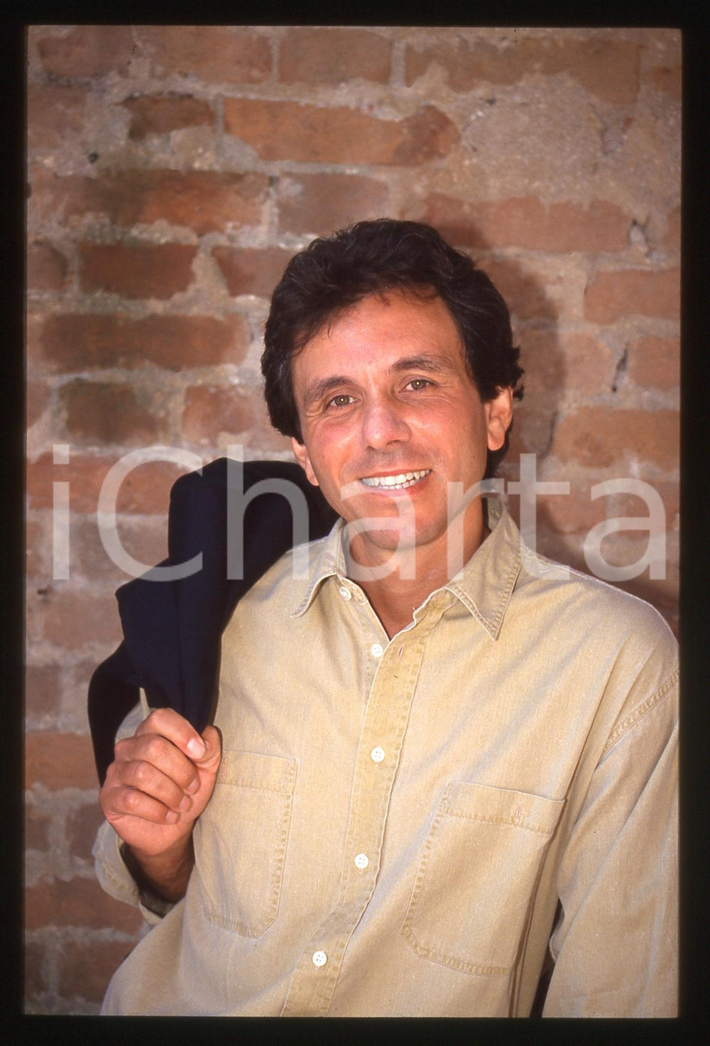 35mm vintage slide* 1993 VENEZIA  Lucio GAUDINO alla Mostra del Cinema (2)