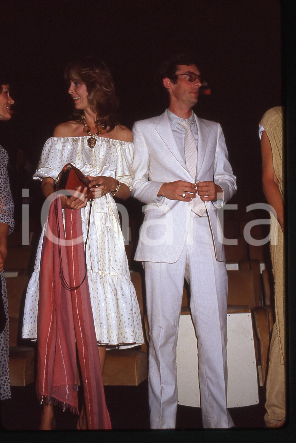 35mm vintage slide* 1985ca CINEMA Roger SPOTTISWOODE Holly PALANCE Ritratto (3)