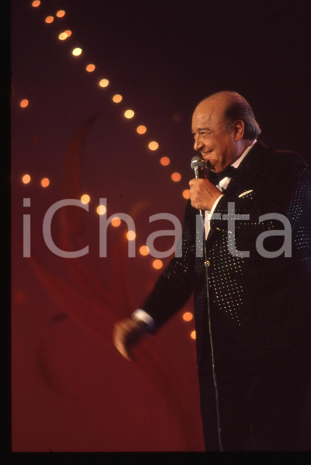 35mm vintage slide* 1990 CANALE 5 Aurelio FIERRO C'era una volta il Festival 5