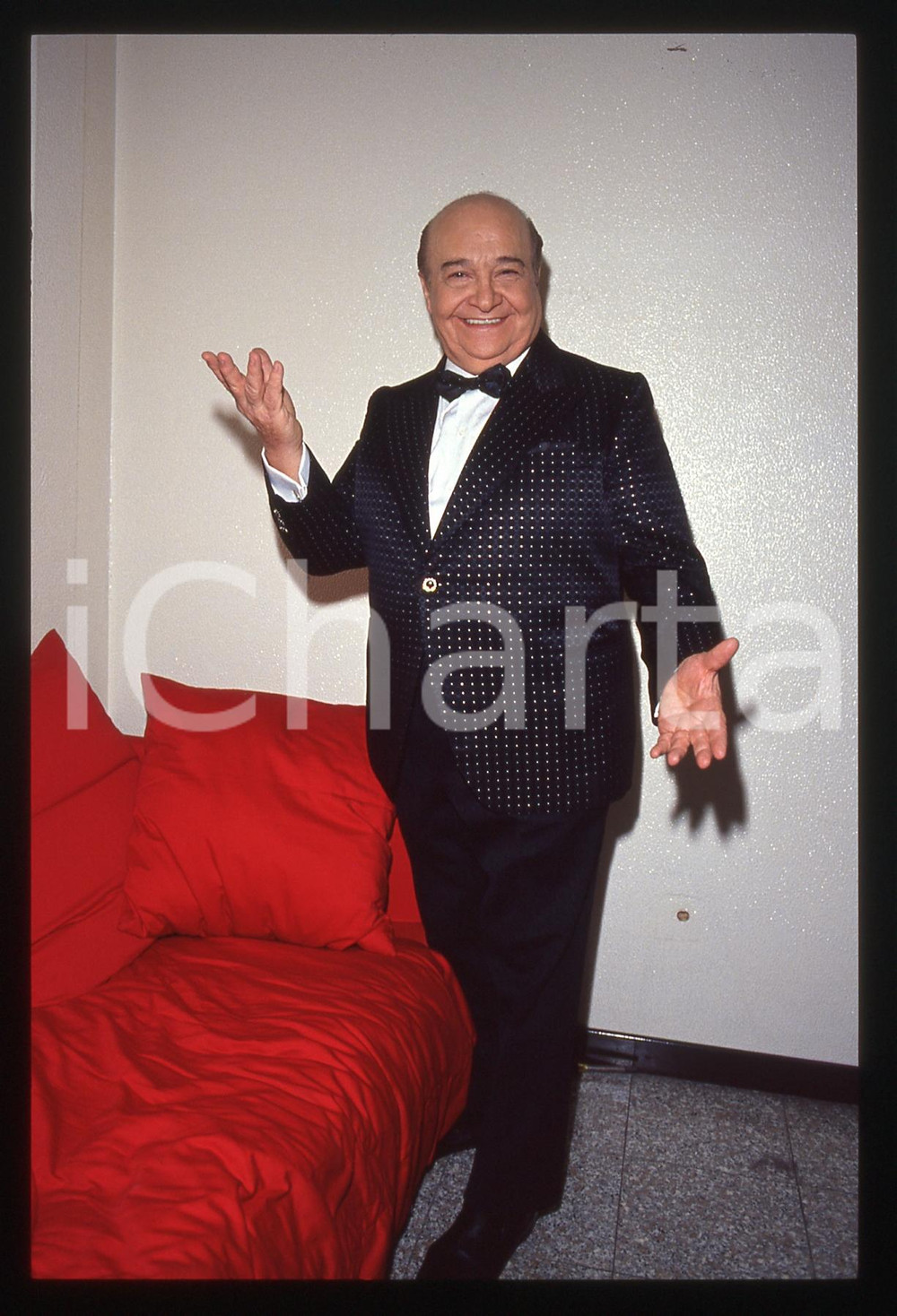 35mm vintage slide* 1990 C'ERA UNA VOLTA IL FESTIVAL Aurelio FIERRO Ritratto 6