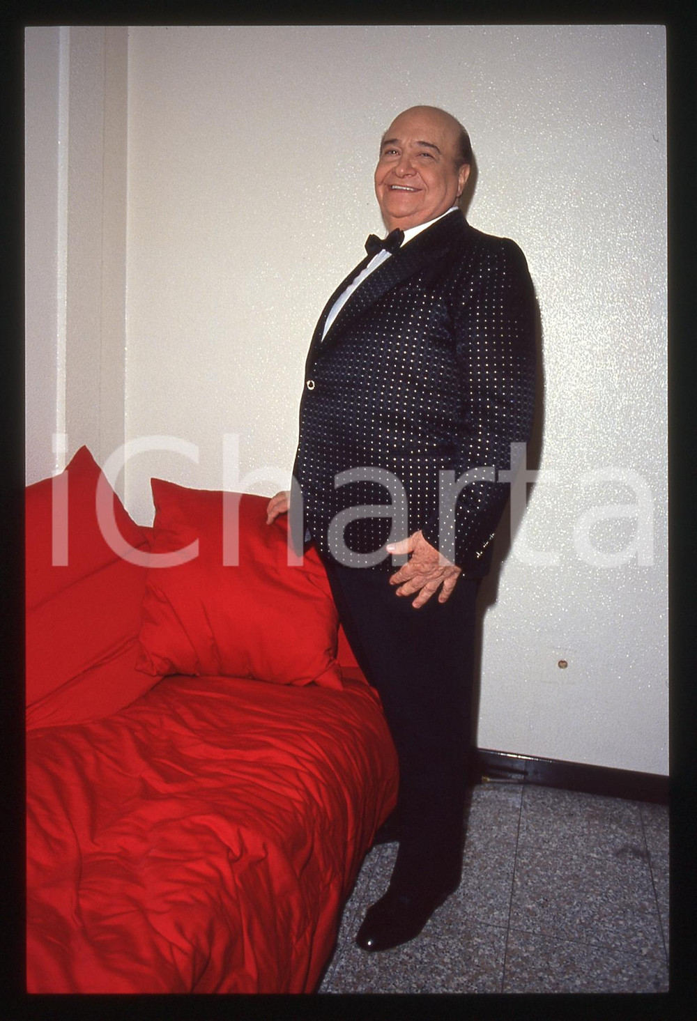 35mm vintage slide* 1990 C'ERA UNA VOLTA IL FESTIVAL Aurelio FIERRO Ritratto 15