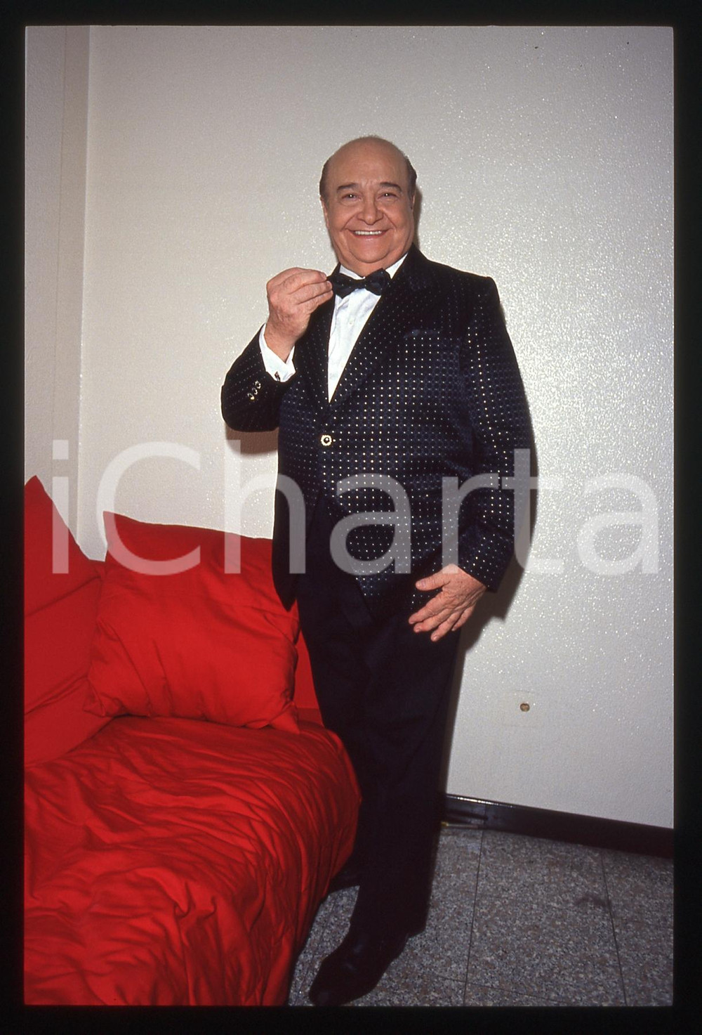 35mm vintage slide* 1990 C'ERA UNA VOLTA IL FESTIVAL Aurelio FIERRO Ritratto 16