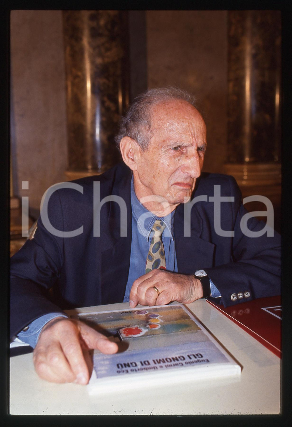 35mm vintage slide* 1992 MILANO Eugenio CARMI presenta Gli gnomi di Gnu (3)