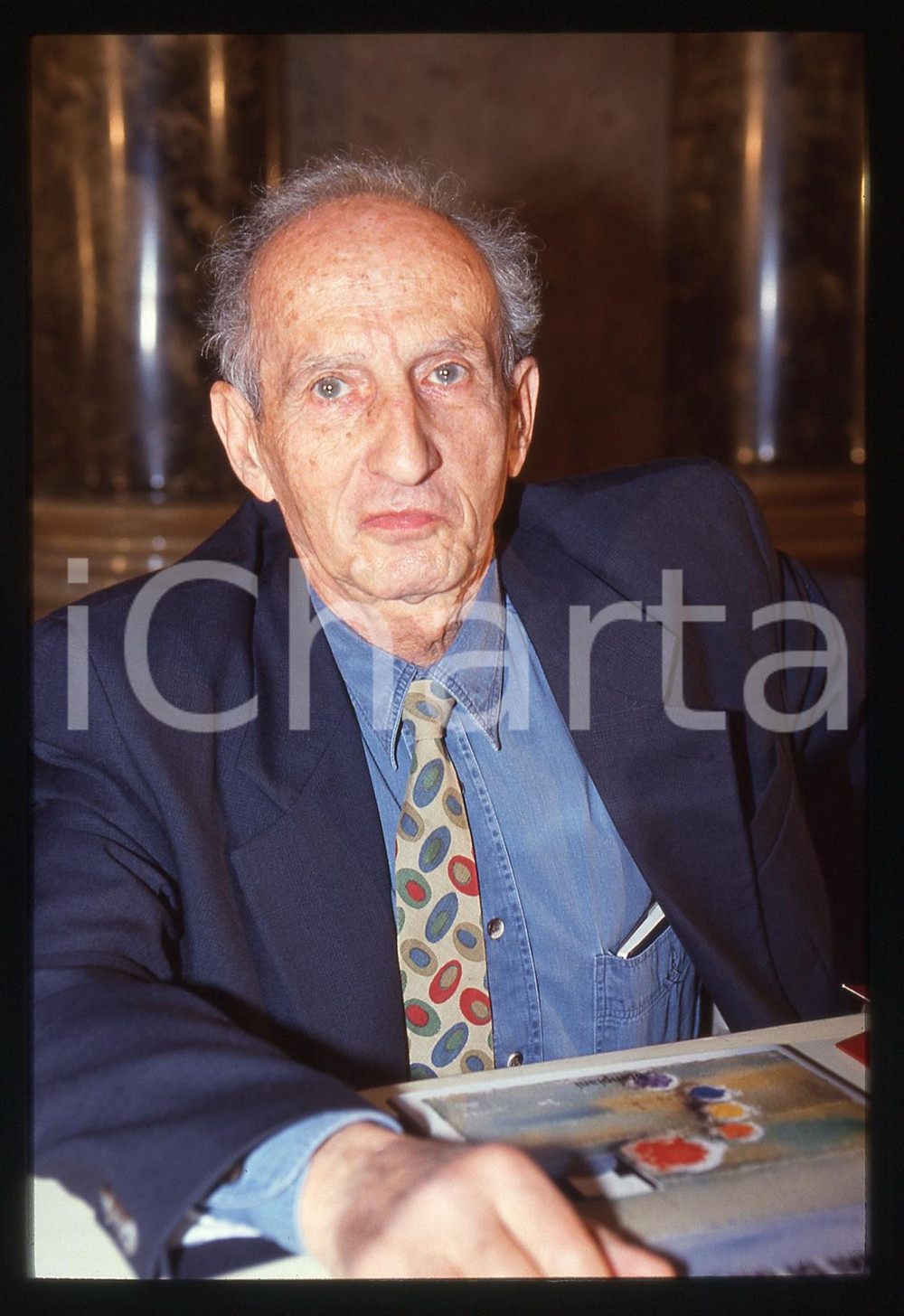 35mm vintage slide* 1992 MILANO Eugenio CARMI presenta Gli gnomi di Gnu (6)