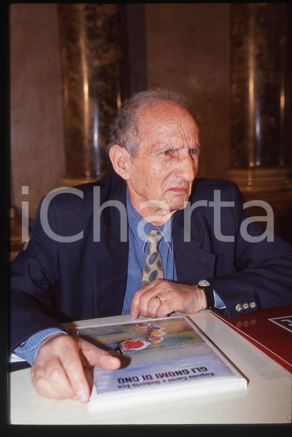 35mm vintage slide* 1992 MILANO Eugenio CARMI presenta Gli gnomi di Gnu (8)