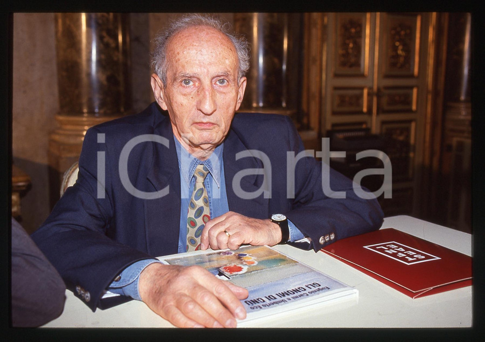 35mm vintage slide* 1992 MILANO Eugenio CARMI presenta Gli gnomi di Gnu (11)
