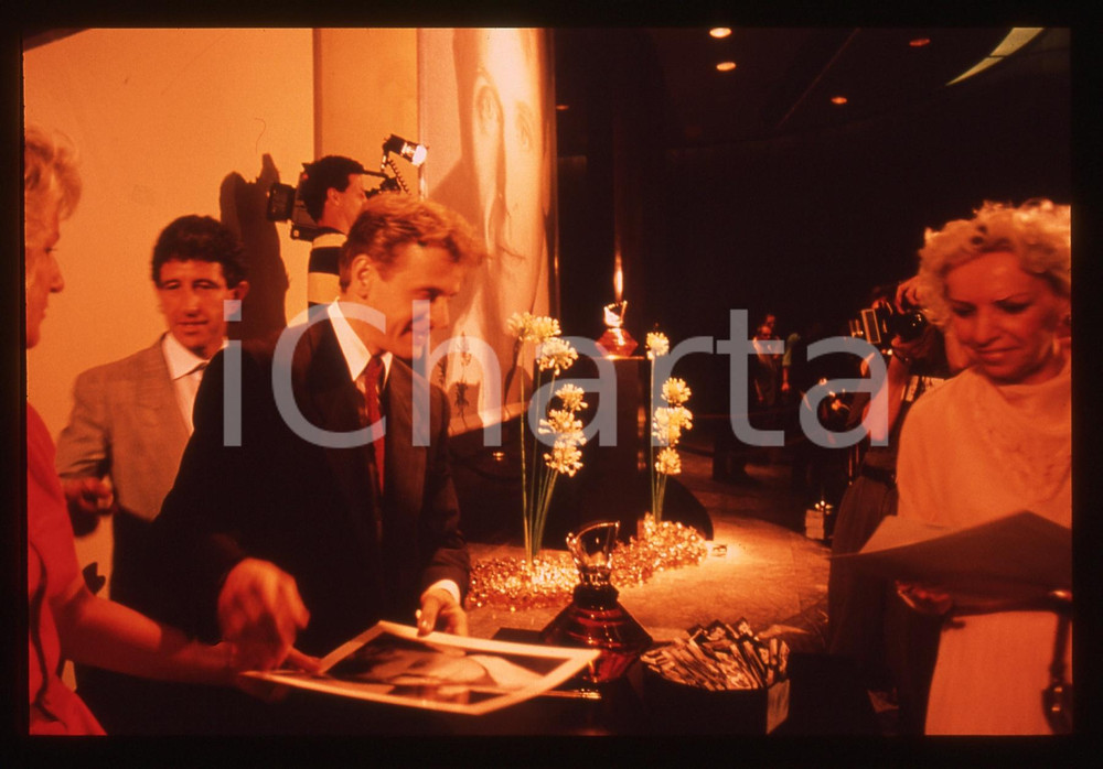35mm vintage slide* 1993 MILANO Mikhail BARYSHNIKOV al Piccolo Teatro - Ritratto