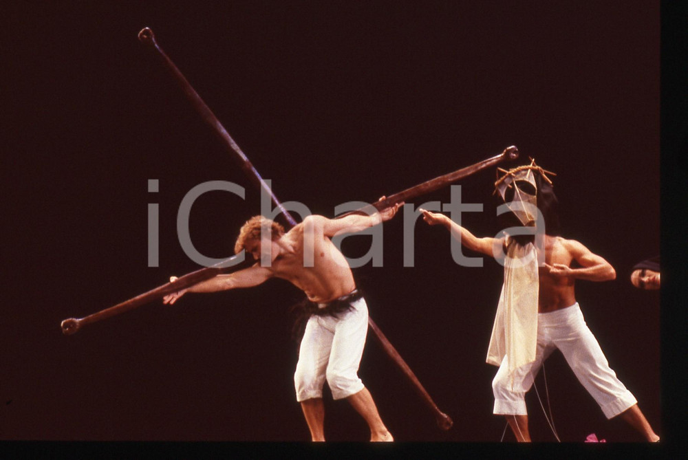 35mm vintage slide* 1993 MILANO Mikhail BARYSHNIKOV Performance Teatro Lirico 6