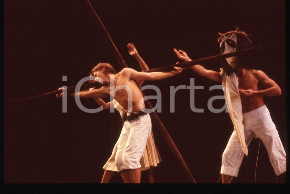 35mm vintage slide* 1993 MILANO Mikhail BARYSHNIKOV Performance Teatro Lirico 7
