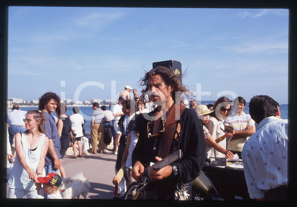 35mm vintage slide* 1990ca RIVIERA ROMAGNOLA Beppe MANIGLIA in concerto (12)