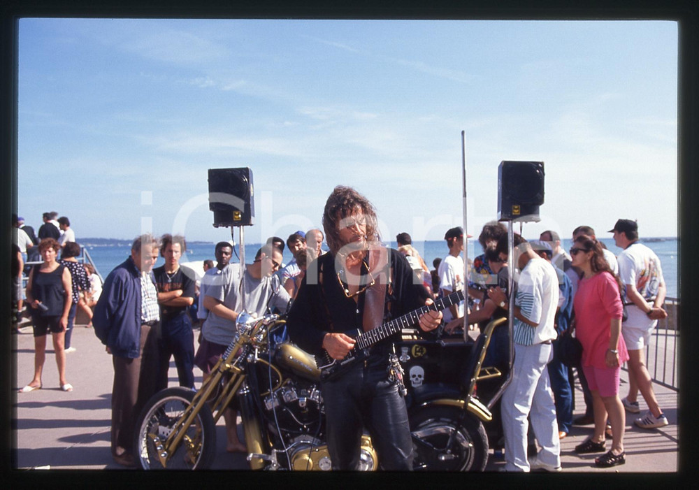 35mm vintage slide* 1990ca RIVIERA ROMAGNOLA Beppe MANIGLIA in concerto (13)