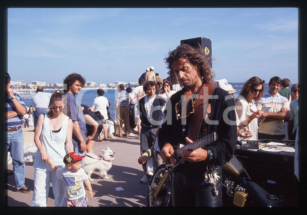 35mm vintage slide* 1990ca RIVIERA ROMAGNOLA Beppe MANIGLIA in concerto (14)