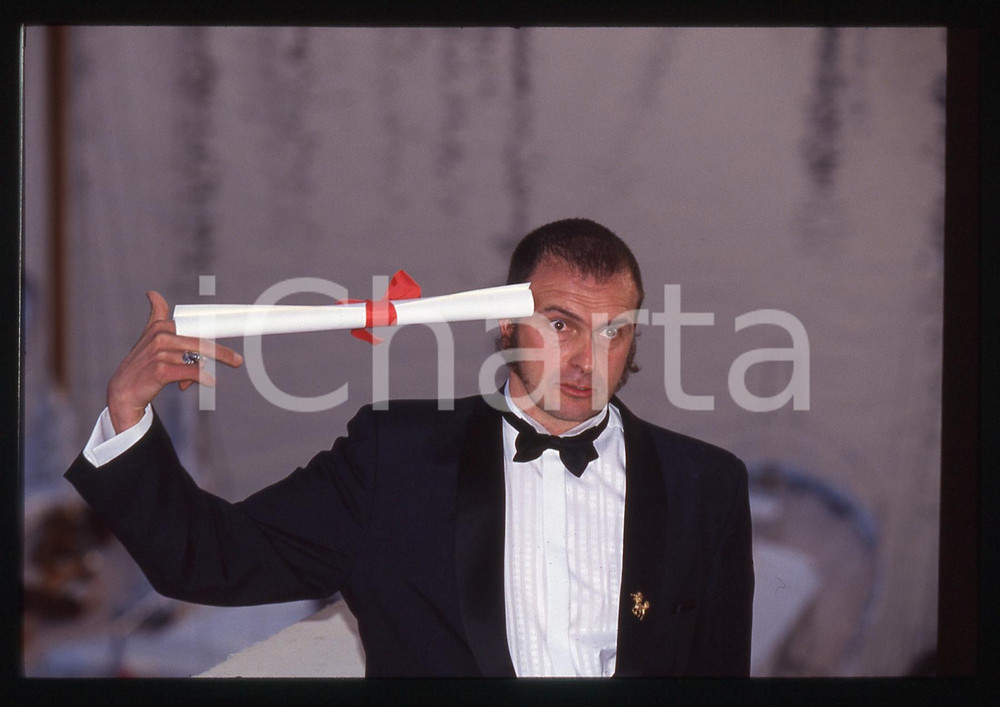 35mm vintage slide* 1993 CANNES Clement MARTY "BARTABAS" Festival del Cinema 1