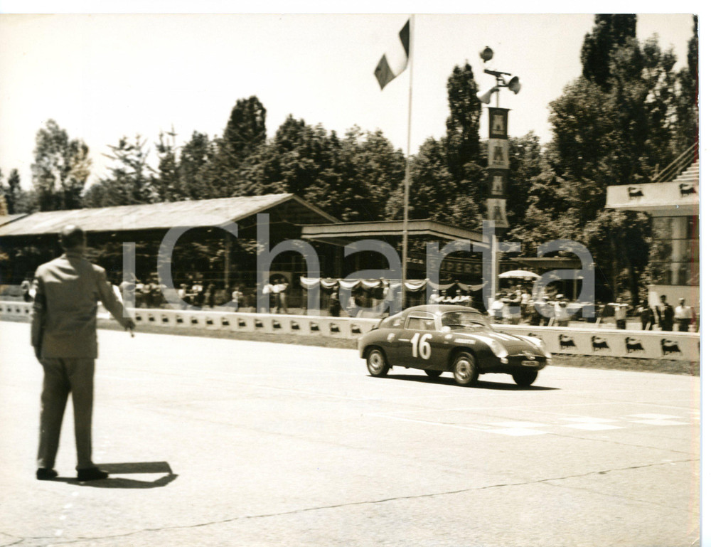 1960 MONZA 2° G. P. GRAN TURISMO - Coppa SHELL Vittoria di Gianfranco CASTELLINO