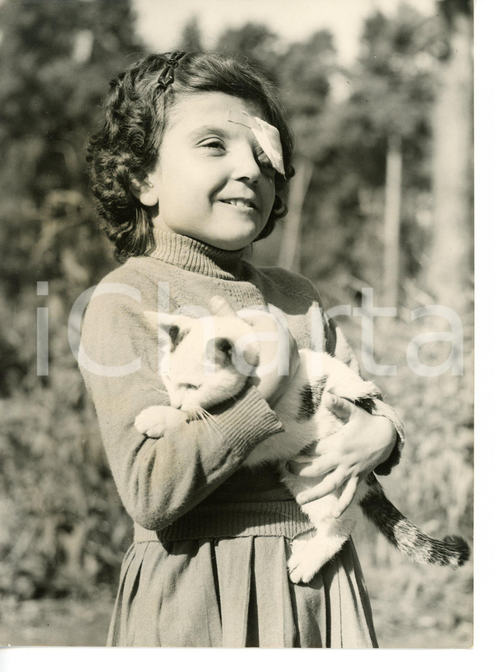 1955 TILFORD International Help for Children - Girl after eye cancer operation