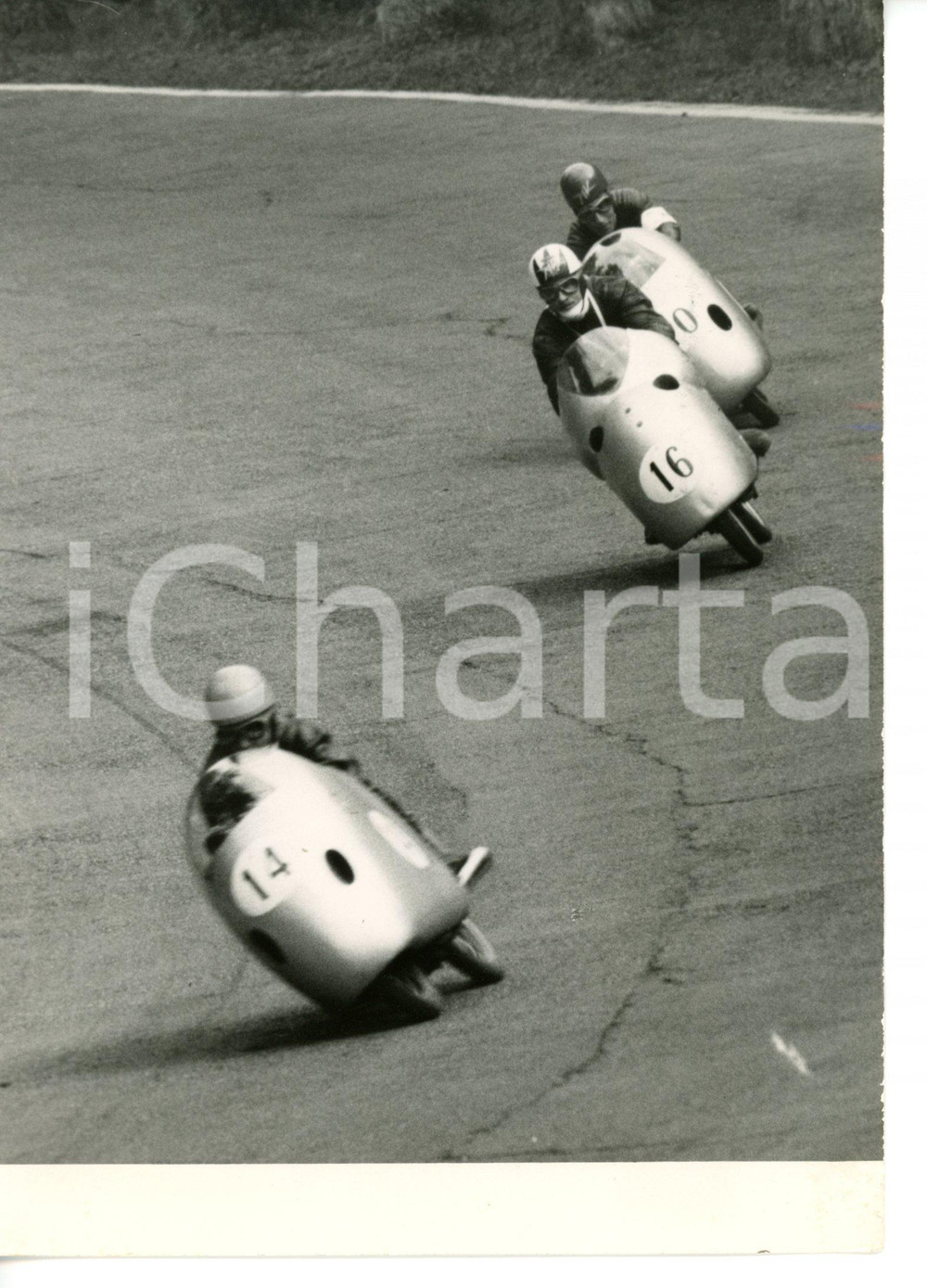 1954 MONZA - GP DELLE NAZIONI Guido SALA - Arthur WHEELER - Alex MAYER Foto