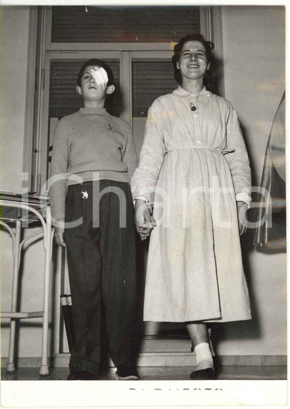 1956 MILANO - DON GNOCCHI Amabile BATTISTELLO Silvio COLAGRANDE trapianto cornea