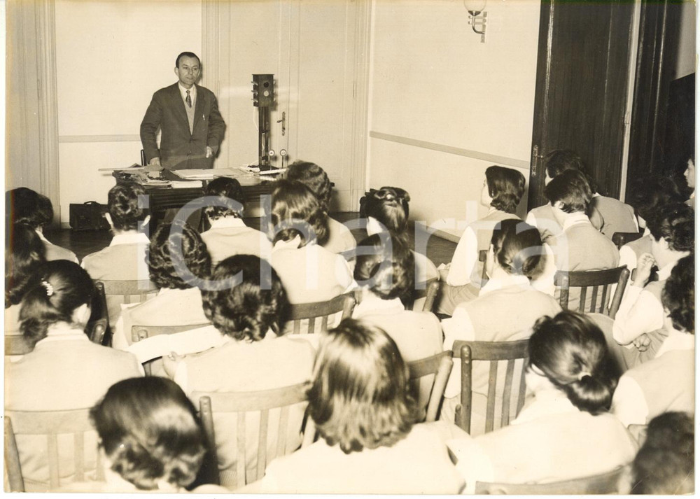 1956 ROMA Convitto SANTA CHIARA Riccardo RICCI - Corso educazione stradale ACI