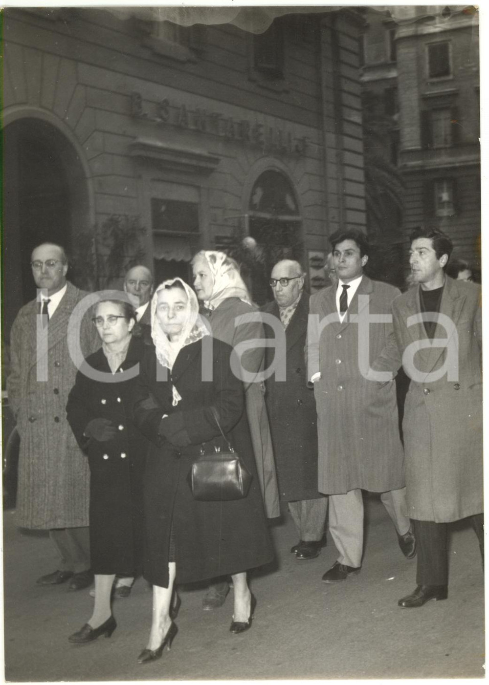 1960 ROMA - Funerali della poetessa Sibilla ALERAMO - Corteo funebre *Foto 13x18