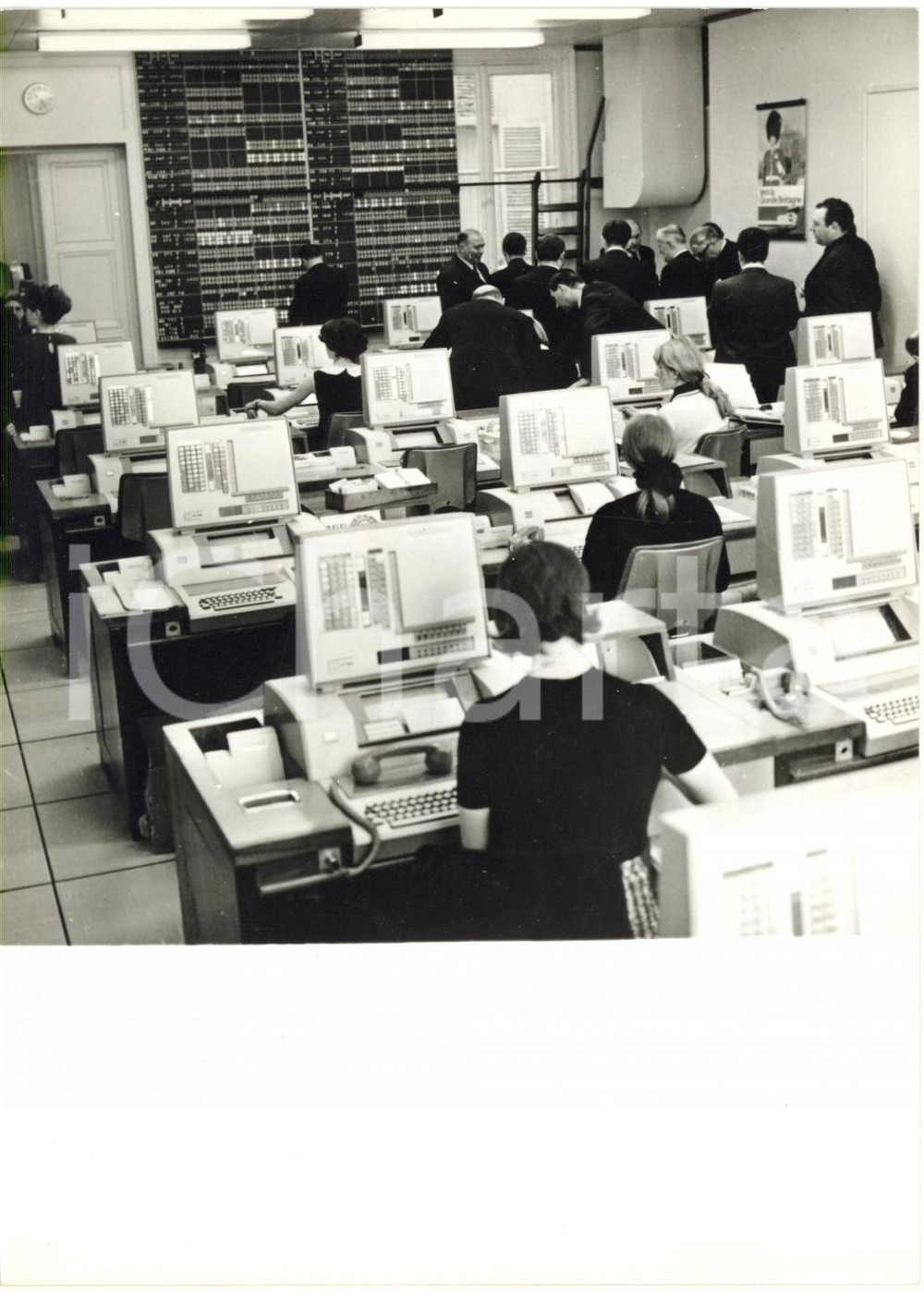 1968 PARIGI British European Airways - Impianto BEACON per prenotazioni dei voli