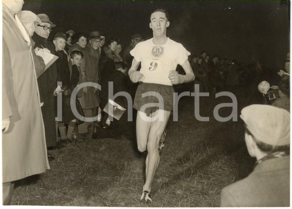 1955 COULSDON Farthing Downs - Gordon PIRIE at Surrey Cross-Country Championship