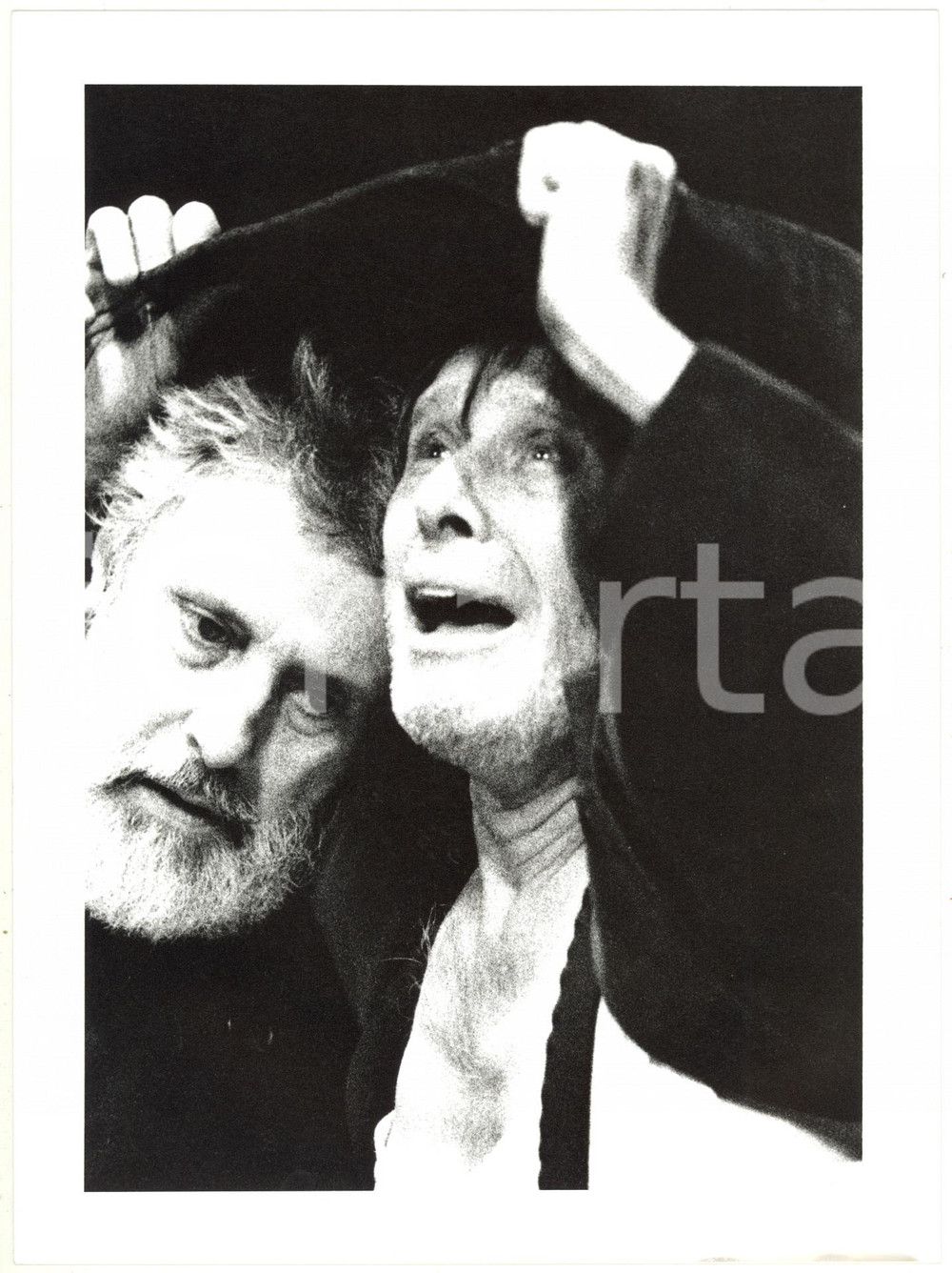 1995 ROMA Teatro Argentina - Massimo DE FRANCOVICH Corrado PANI in Re Lear FOTO