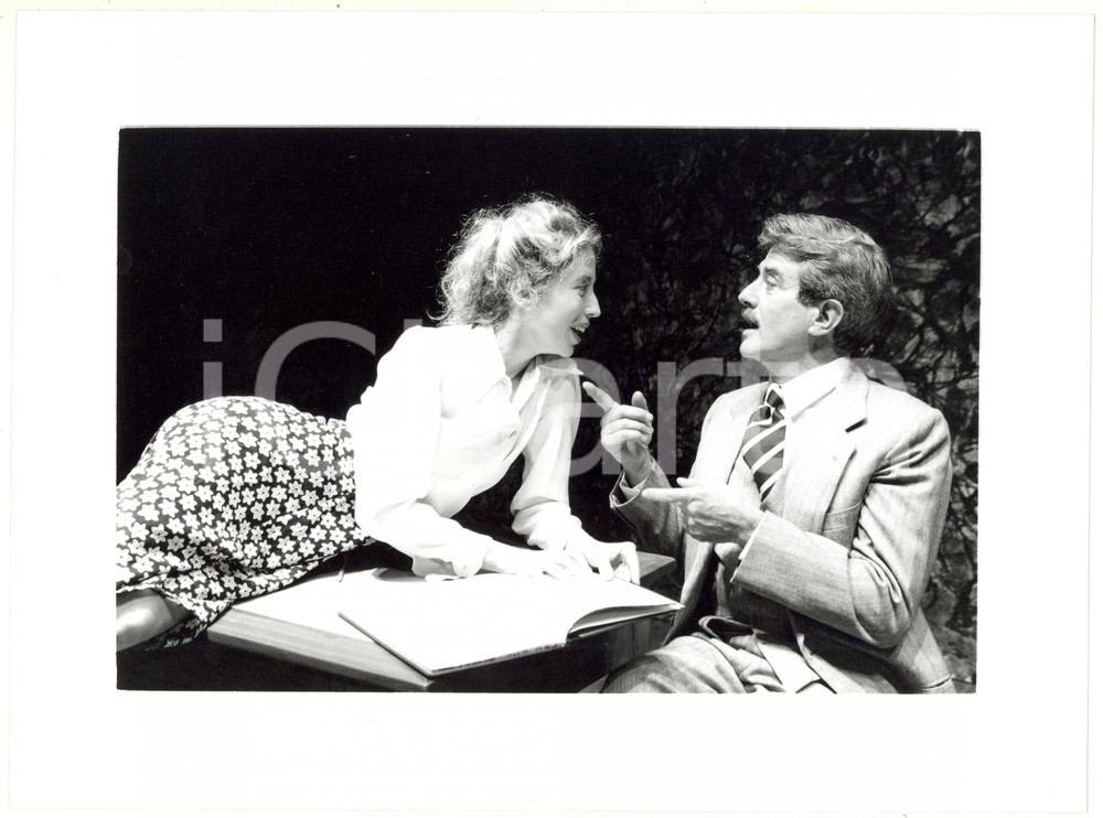 1999 TEATRO Giuseppe PAMBIERI Micol PAMBIERI in "Il costruttore Solness" Foto