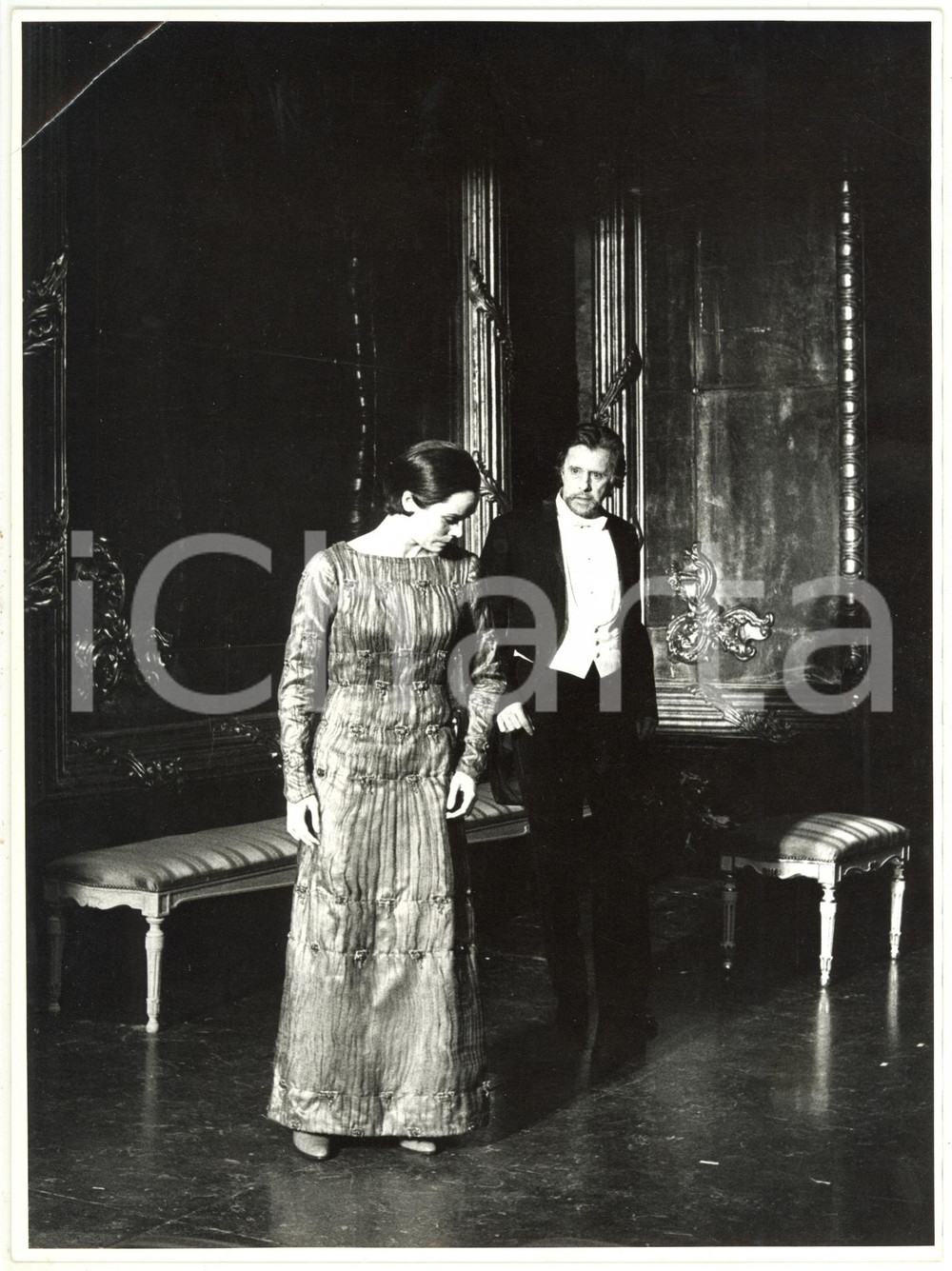 1989 TEATRO STABILE DI TORINO - Galatea RANZI Massimo DE FRANCOVICH Foto 18x24