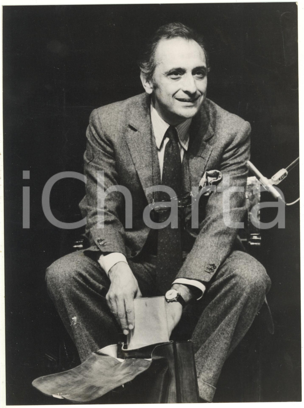 1983 TEATRO Enzo SICILIANO Ritratto dell'autore - Foto 18x24 cm