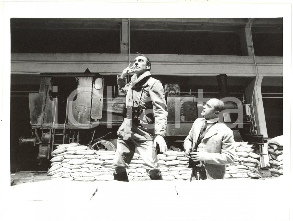 1990 TEATRO - Piero di IORIO Luca ZINGARETTI in "GLI ULTIMI GIORNI DELL'UMANITÀ"