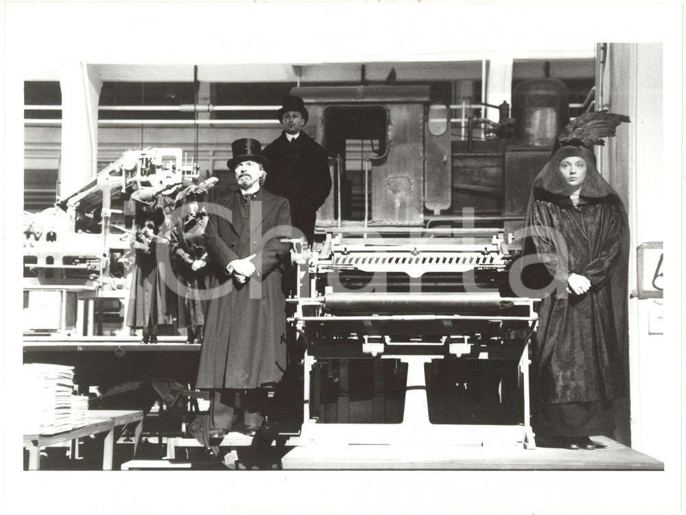 1990 TEATRO - Carlo MONTAGNA Enrico PALLINI Alvia REALE - Regia di Luca RONCONI