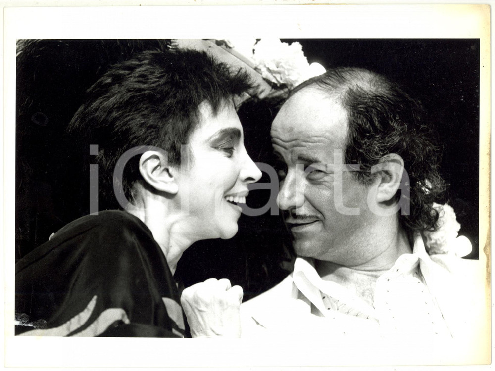 1994 GENOVA Teatro Duse - Mariangela MELATO Toni SERVILLO in "TANGO BARBARO"