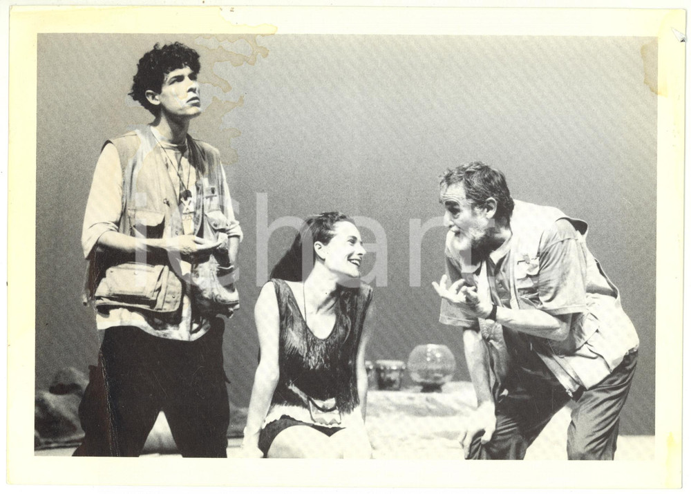 1994 TEATRO - Sabrina KNAFLITZ Vittorio e Alessandro GASSMAN in "Camper" Foto