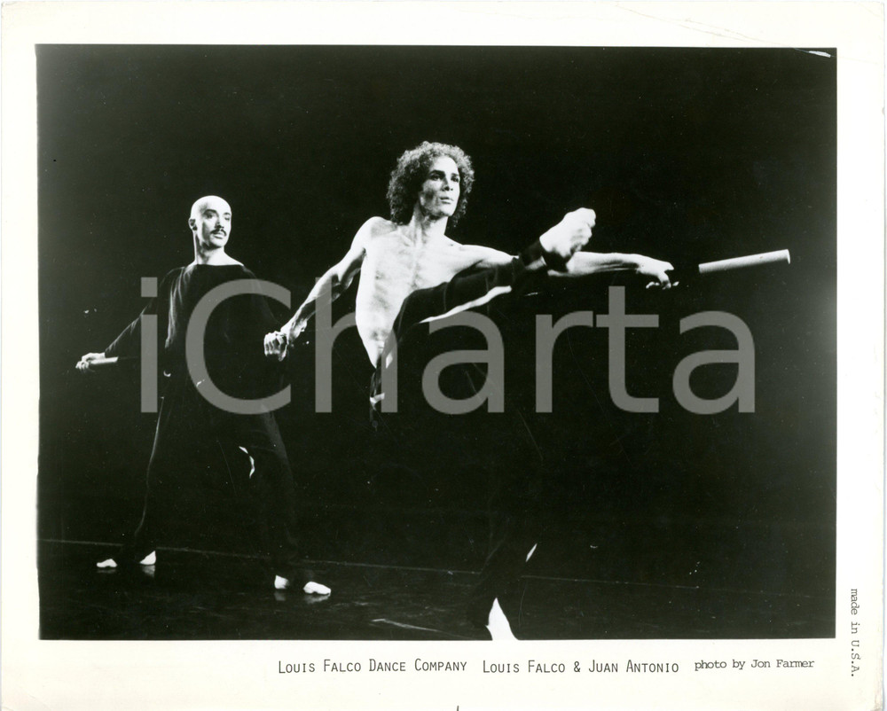 1980 ca USA - LOUIS FALCO DANCE COMPANY - Louis FALCO e Juan ANTONIO Foto