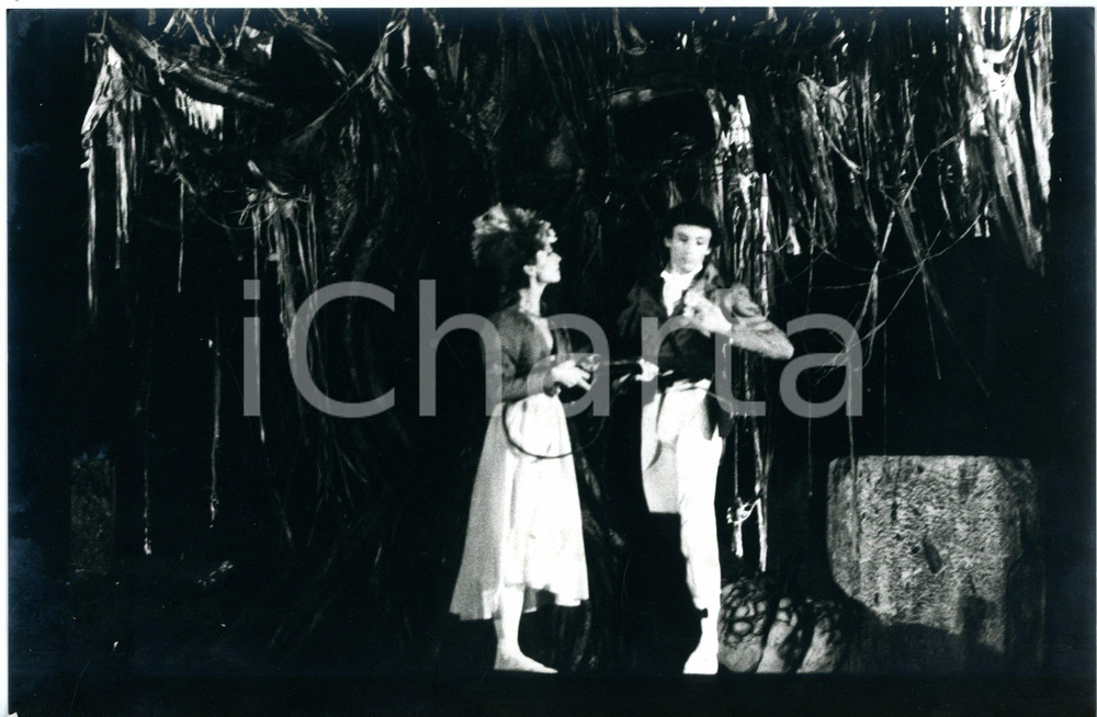 1983 TORINO Loredana FURNO e Jean Pierre MARTAL ne "Il Noce di Benevento" Foto