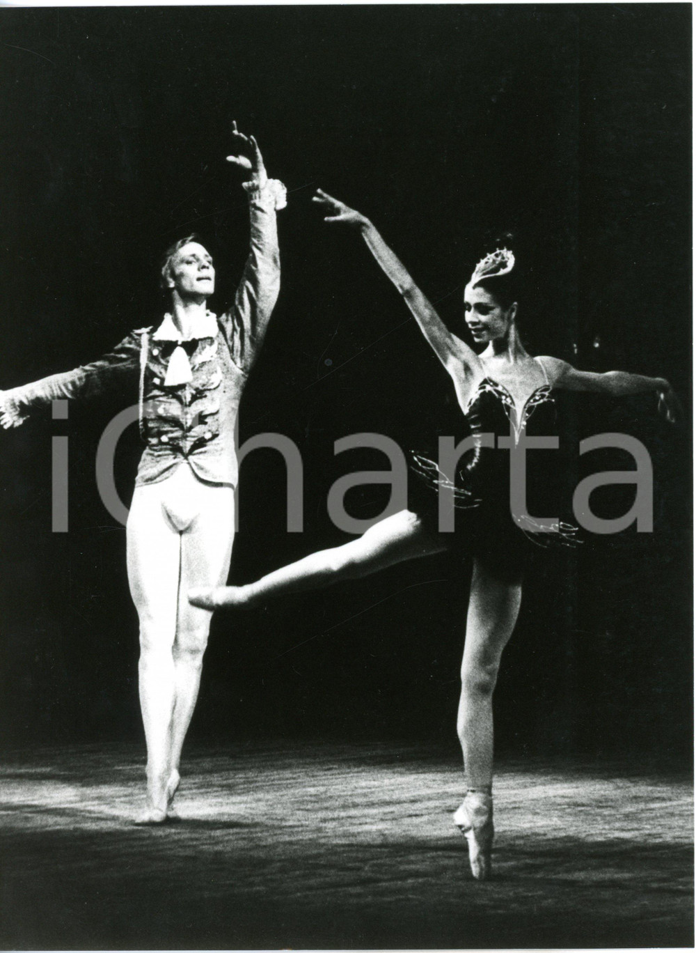 1987 ROMA TEATRO BRANCACCIO Inese DUMPE e Viesturs JANSONS ne IL LAGO DEI CIGNI