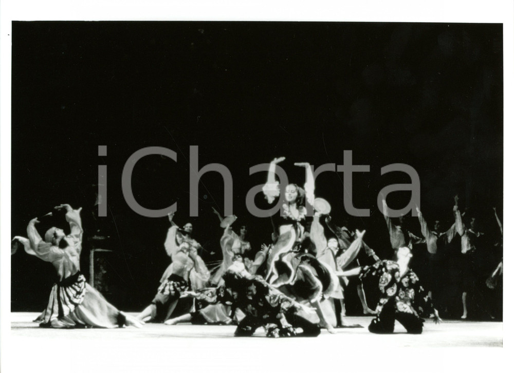 1990 ca DANZA CLASSICA Ballerini durante la "RAYMONDA" di Yuri GRIGOROVICH Foto