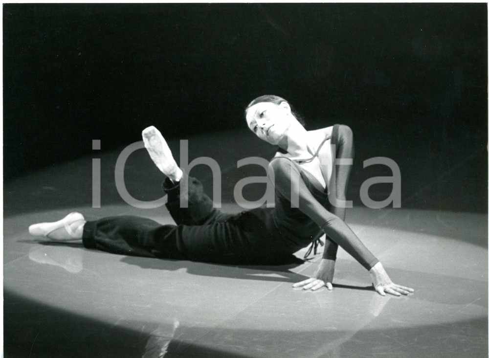 1980 ca DANZA Laura FURNO Ritratto della ballerina - Fotografia 24x18 cm