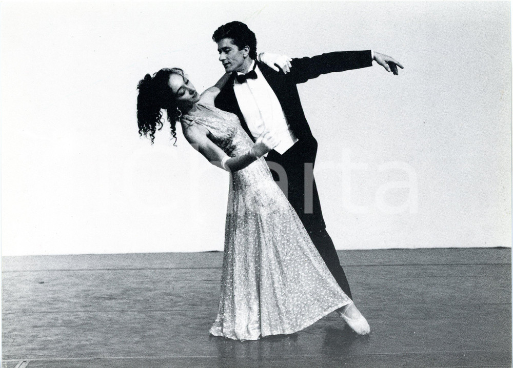 1995 ca DANZA Raffaele PAGANINI Ritratto del ballerino - Fotografia 23x17 cm