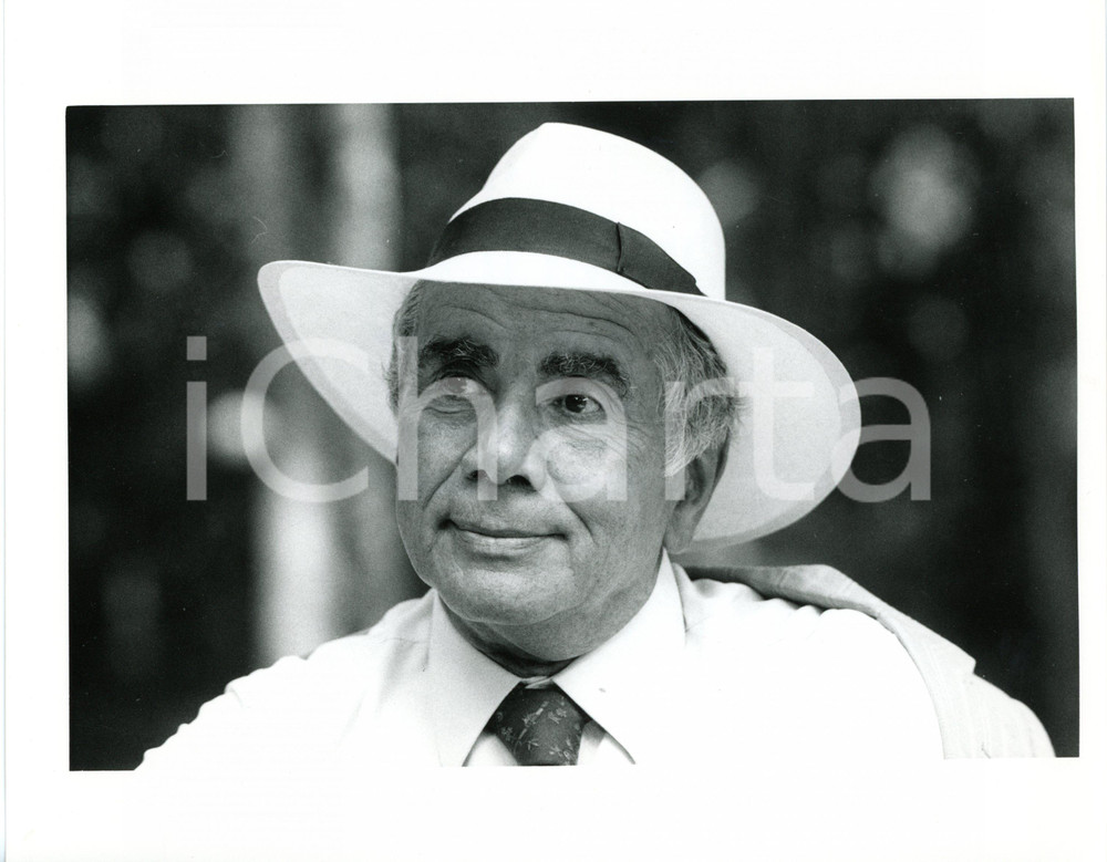 1985 ca TELEVISIONE Enzo TORTORA Ritratto del conduttore *Foto 25x20 cm (4)