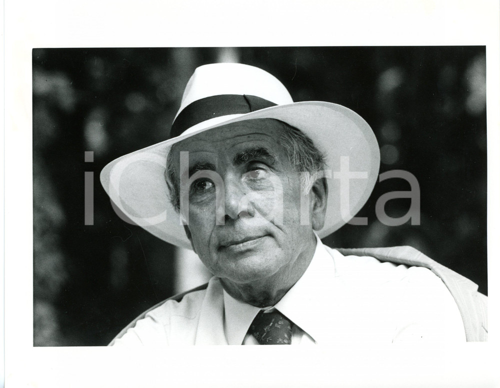 1985 ca TELEVISIONE Enzo TORTORA Ritratto del conduttore *Foto 25x20 cm (5)