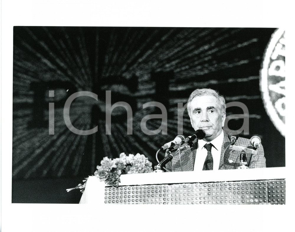 1987 XLIV Congresso PSI - Discorso di Enzo TORTORA - PARTITO SOCIALISTA *Foto