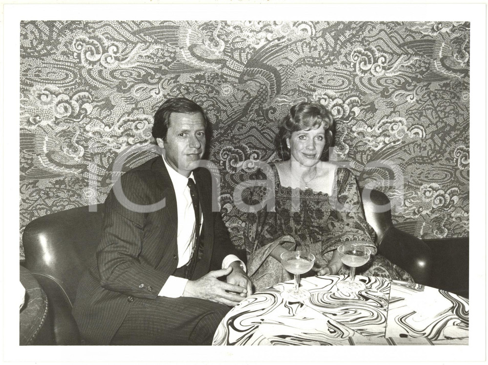 1985 ca CINEMA Liv ULLMANN e Donald SAUNDERS Ritratto *Foto