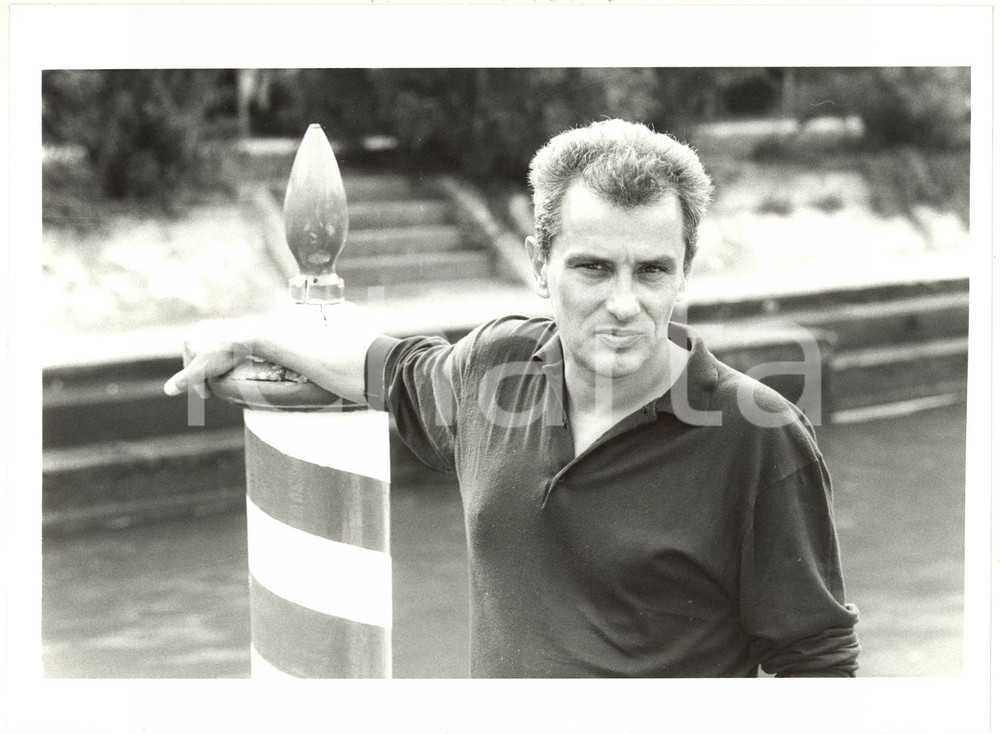 1990 ca VENEZIA Gino CONCARI alla Mostra del Cinema (4) *Foto 18x24 cm