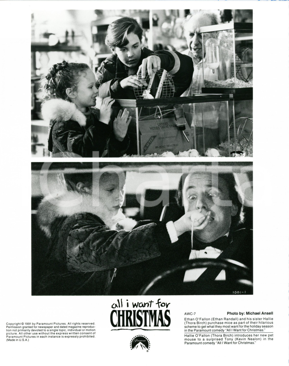 1991 CINEMA "All I want for Christmas" - Ethan EMBRY Thora BIRCH Kevin NEALON