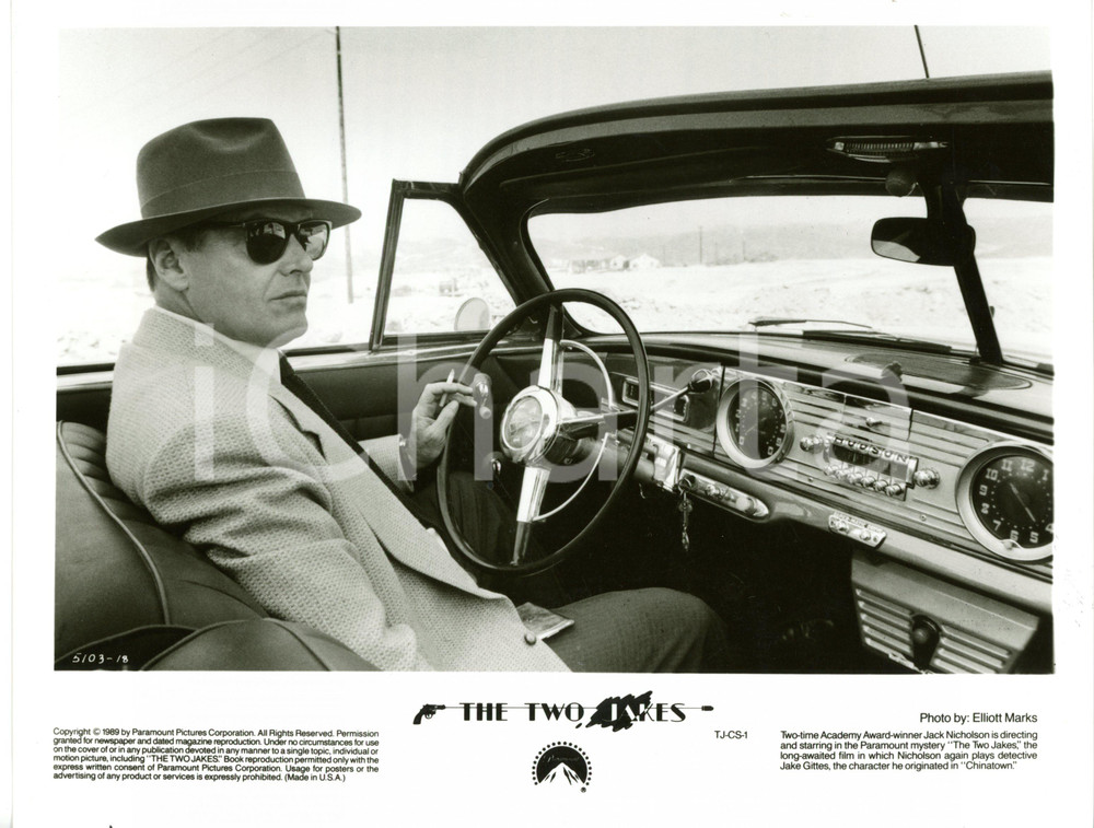 1990 CINEMA "The two Jakes" - Jack NICHOLSON in una scena del film *Foto