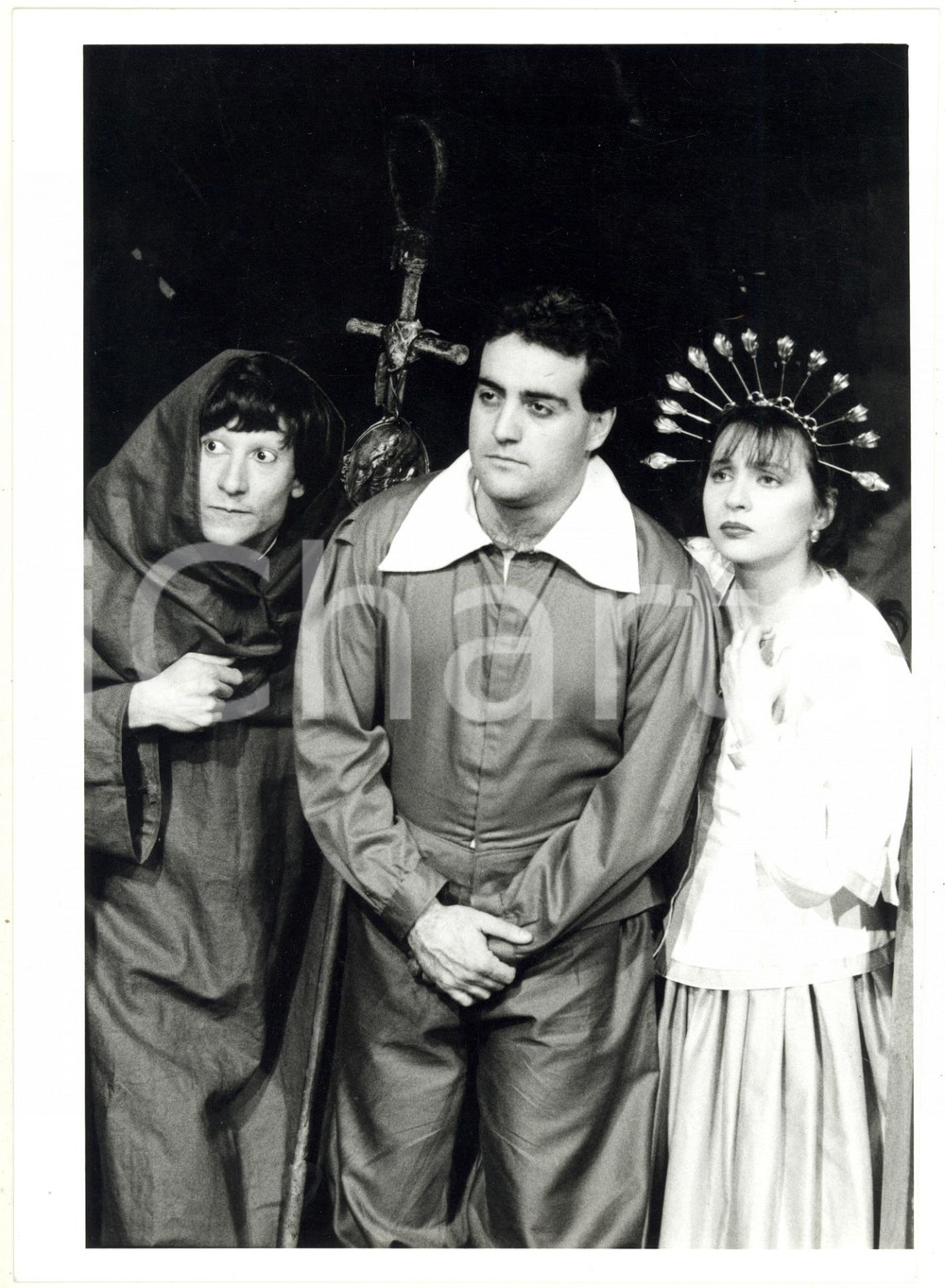 1985 ca. TEATRO - Allegra Brigata - Pietro MONTADON Roberto STOCCHI Alvia REALE