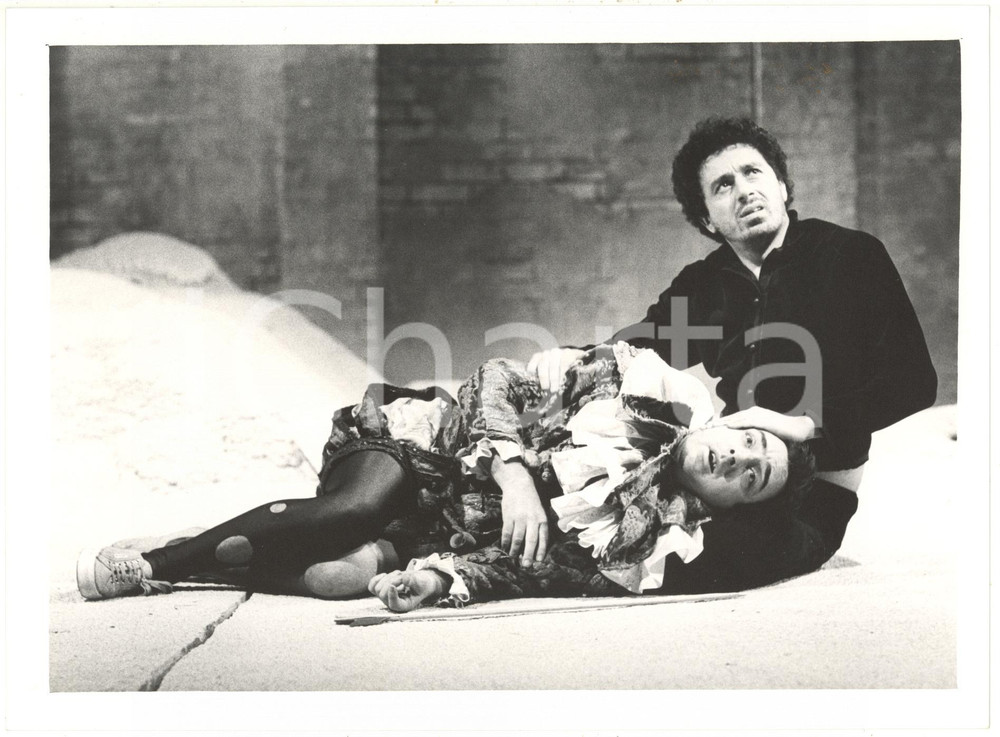 1987 MILANO - TEATRO DELL'ELFO Silvio ORLANDO Antonio CATANIA in ELDORADO